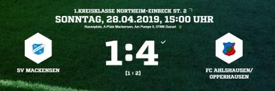 Fußball: Niederlage gegen Ahlshausen, Dienstag geht es nach Sülbeck