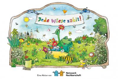 Vorschaubild : 15 Jahre Netzwerk Nachbarschaft: Jubiläumsaktion „Jede Wiese zählt!“