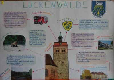 Foto zur Meldung: Klasse 3b: Unsere Heimatstadt Luckenwalde