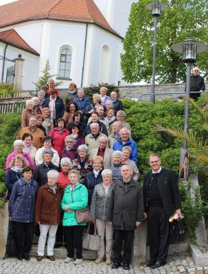 Ausflug der Senioren aus Moosbach Opf. nach Moosbach Ndb.