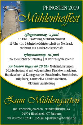 Mühlenhoffest Pfingsten 2019 in Pahrenz (Bild vergrößern)