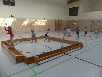 Handball-Aktions-Tag der 2. Klasse
