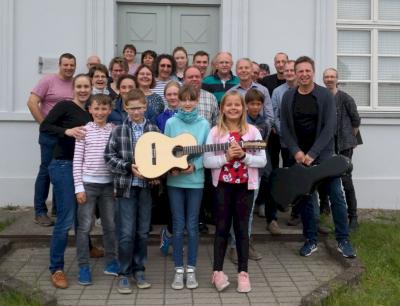 Foto zur Meldung: Lernen von den Besten - Gitarrenworkshop an der Sperger-Musikschule