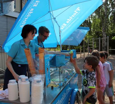 Süße Eis-Pause in der Diesterweg-Grundschule
