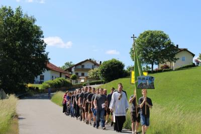 Foto zur Meldung: Schönwetterbitten für das 55-jährige Gründungsfest der KLJB Moosbach