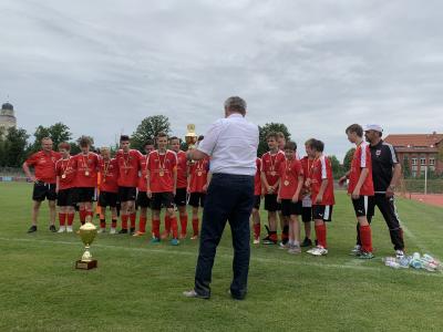 Meldung: C-Junioren werden nach dem Sieg im Kreispokal auch Meister des FK Südbrandenburg