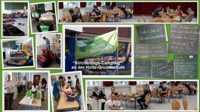 Foto zur Meldung: "Kirchentags-Camping" in der Holte-Grundschule