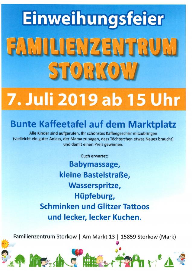 Stadt Storkow Mark Einladung Zur Eroffnung Des Familienzentrums In Storkow Am 7 Juli Von 15 18 Uhr