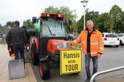 Foto zur Meldung: Letzte Tour für Hansi Stielow