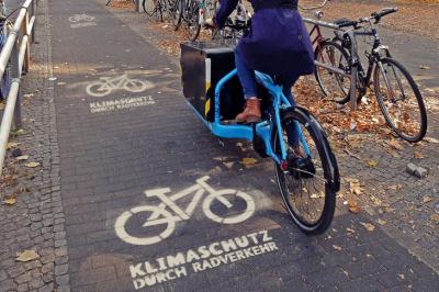 Foto zur Meldung: Klimaschutz durch Radverkehr