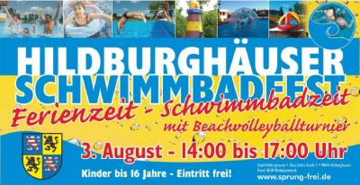 Schwimmbadfest mit Beachvolleyballturnier am 03.08.2019