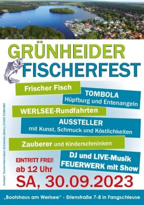 Plakat Fischerfest am 24.9.2022 (Bild vergrößern)