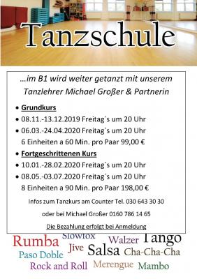 Vorschaubild : Tanzkurse im B1 Sport & Freizeit