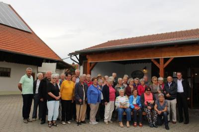 Die Senioren genossen eine herrliche Fahrt in die Oberpfalz, der Heimat von Diakon Dieterle und Gerlinde Zweck