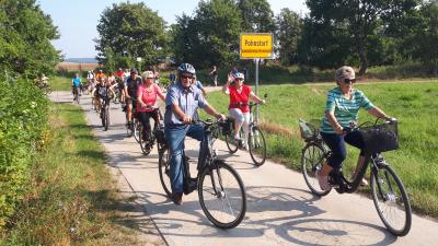 Foto zu Meldung: Tour durch die „Schweiz“ offenbart Schwachstellen im Radwegnetz