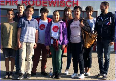 Rodewischer Jugendliche feiern in Dresden
