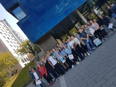 Schülerinnen und Schüler der MSS 12 besuchen die vocatium, eine Fachmesse für Ausbildung und Studium in Koblenz