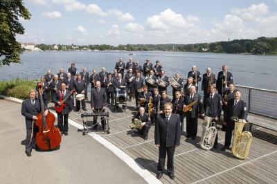 Das Landespolizeiorchester Brandenburg gestaltet das Benefizkonzert I Foto: Michael Richter