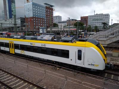 Neue Züge der Deutschen Bahn auf der Höllentalstrecke im Probebetrieb im Einsatz - Foto: Joachim Hahne / johapress