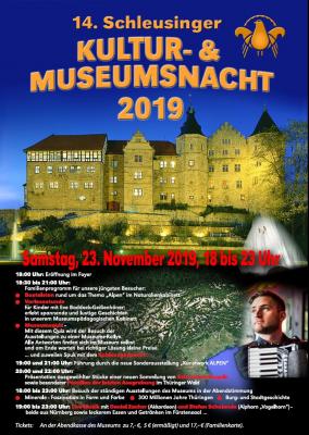 Plakat Museumsnacht 2019