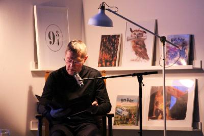 Schauspieler und Ehrenbürger Udo Schenk las aus Harry Potter I Foto: Johanna Eckwert (Bild vergrößern)