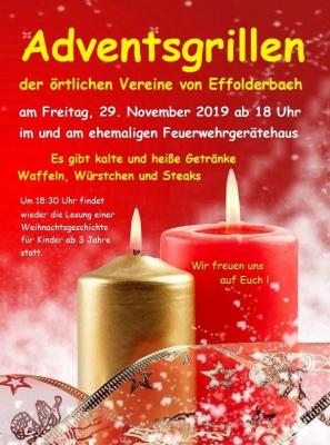 Adventsgrillen der Effolderbacher Vereine (Bild vergr&ouml;&szlig;ern)