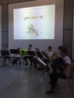 Die Stegauracher Musikanten der Landkreismusikschule