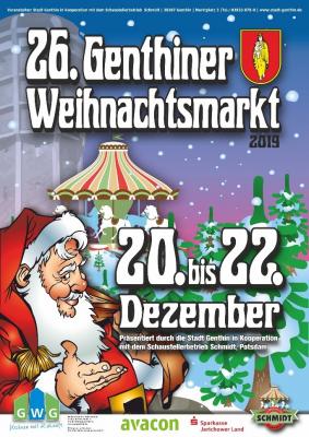 26. Genthiner Weihnachtsmarktes vom 20. bis 22.12.2019