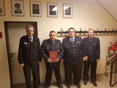 Foto zur Meldung: Arbeitsreiches Jahr für den Fernmeldezug Foto zur Meldung: Arbeitsreiches Jahr für den Fernmeldezug