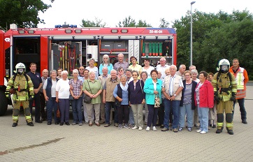 Foto zur Meldung: „Klönschnack“ informiert sich bei der Feuerwehr Nordsehl-Lauenhagen Foto zur Meldung: „Klönschnack“ informiert sich bei der Feuerwehr Nordsehl-Lauenhagen