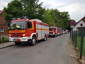 Foto zur Meldung: Feuerwehren Porta-Kleinenbremen-Wülpke und Bückeburg-Stadt für Ernstfall gerüstet Foto zur Meldung: Feuerwehren Porta-Kleinenbremen-Wülpke und Bückeburg-Stadt für Ernstfall gerüstet