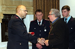 Foto zur Meldung: Heinz Steege ist 70 Jahre in der Feuerwehr Foto zur Meldung: Heinz Steege ist 70 Jahre in der Feuerwehr