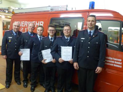 Foto zur Meldung: Jahreshauptversammlung der Ortsfeuerwehr Hohnhorst Foto zur Meldung: Jahreshauptversammlung der Ortsfeuerwehr Hohnhorst