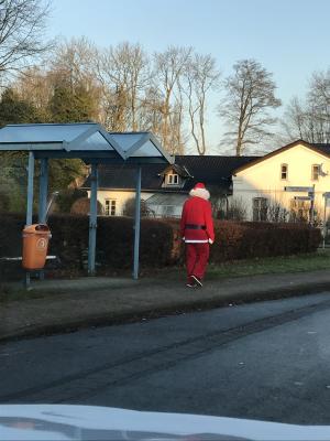 Foto zur Meldung: Der Weihnachtsmann ist schon in Schafflund
