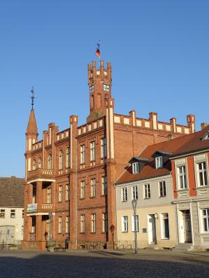 Öffnung des Kyritzer Rathauses am 6. Januar