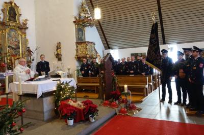 Foto zur Meldung: Dreikönigsweihe und Jahrtag der Feuerwehr Miltach