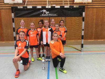 Die weibliche E-Jugend der Handballfreunde Helmstedt/Büddenstedt