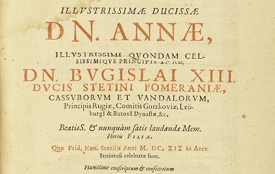 Hochzeitsschrift von Andreas Hildebrand, 1619