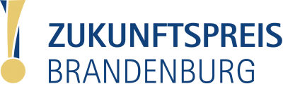 Unser Bild zeigt das Logo des Zukunftspreises Brandenburg.