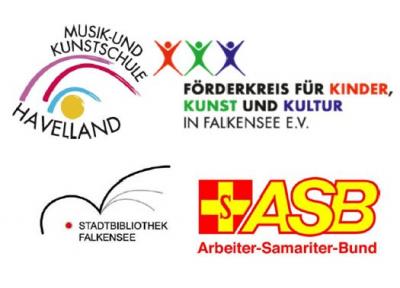 Unser Bild zeigt die Logos der Partner des Ferien-Videoprojektes.