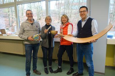 Bild der Meldung: Scheckübergabe vom Verein JugendPro
