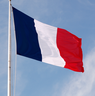 Französische Flagge (Bild vergrößern)
