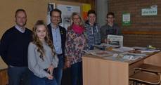 Foto zur Meldung: Die Ludwig-Uhland-Schule Schömberg bedankte sich bei Familie Bertsch