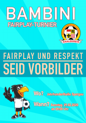 Foto zur Meldung: Bambini Fair Play Turnier am 29.02.2020 in Spergau