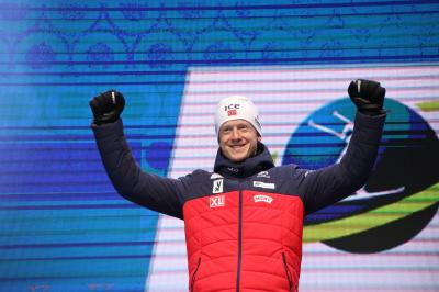 Johannes Thingnes Bö wurde Massenstart-Weltmeister von Antholz - Foto: Joachim Hahne - johapress