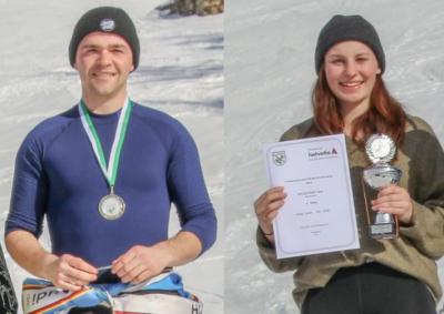 Foto zur Meldung: Tanja Intlekofer und Urs Rotkamm sind die SchwarzwaldmeisterIn 2020