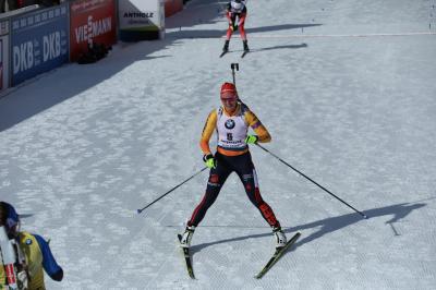 Denise Herrmann gewinnt Sprint-Weltcup in Nove Mesto - Foto: Joachim Hahne / johapress