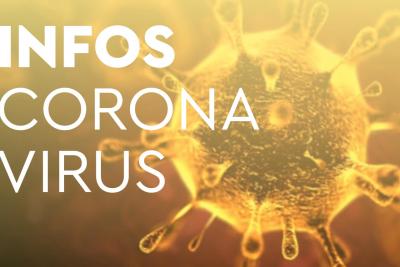 Übersicht der aktuell wichtigen Hinweise und Links zum Thema Coronavirus (Bild vergrößern)