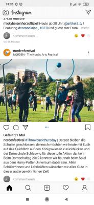 Foto zur Meldung: Norden-Festival erinnert an den Domschul-Tag