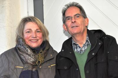 Erika Hütten, im Bild mit Ehemann Uli, dankte den Puschendorfern am Wahlabend für den starken Rückhalt und das ihr entgegengebrachte Vertrauen.